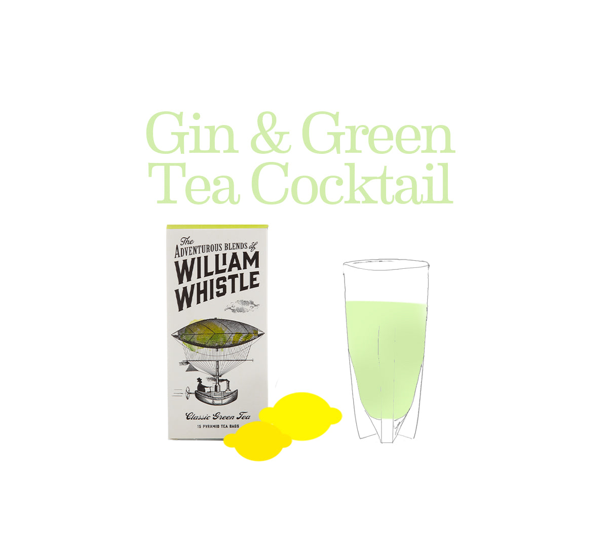 Green Tea & Gin Cocktail
