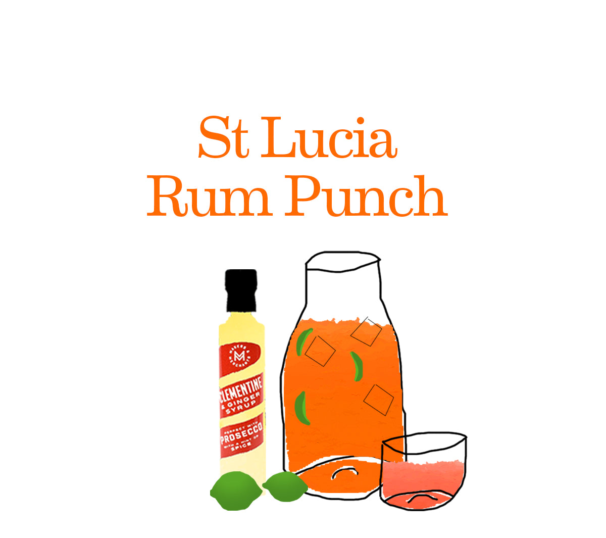 St Lucia Rum Punch