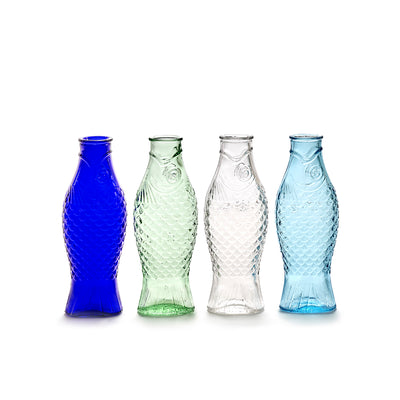 Fish Bottle Pale Blue