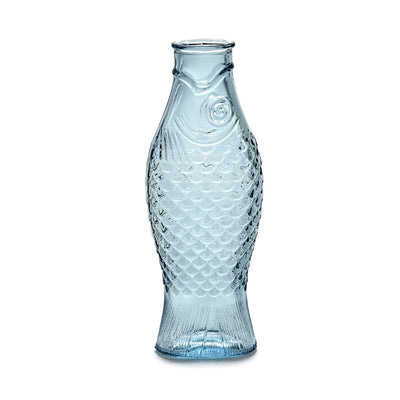 Fish Bottle Pale Blue