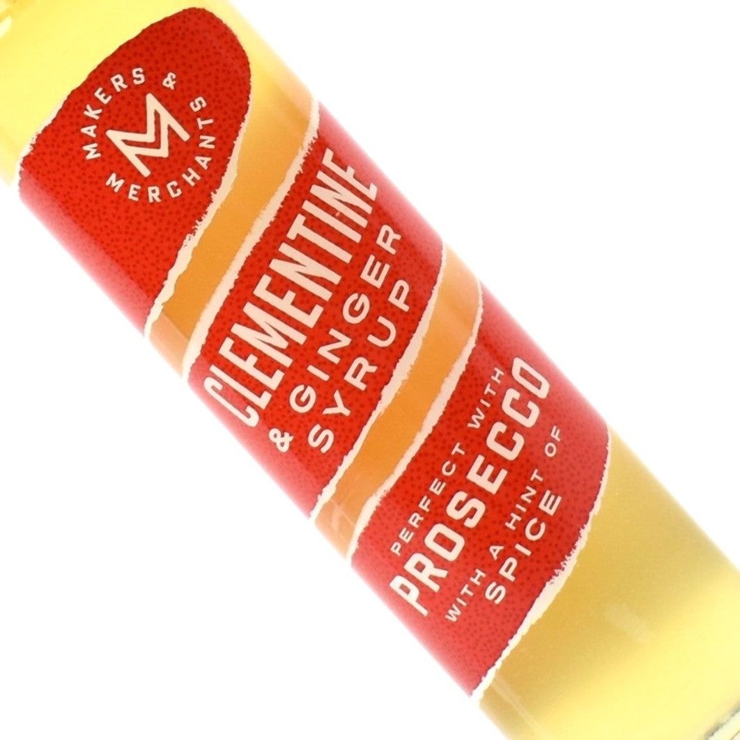 a picture of  Clementine & Ginger Syrup on makers and merchants website