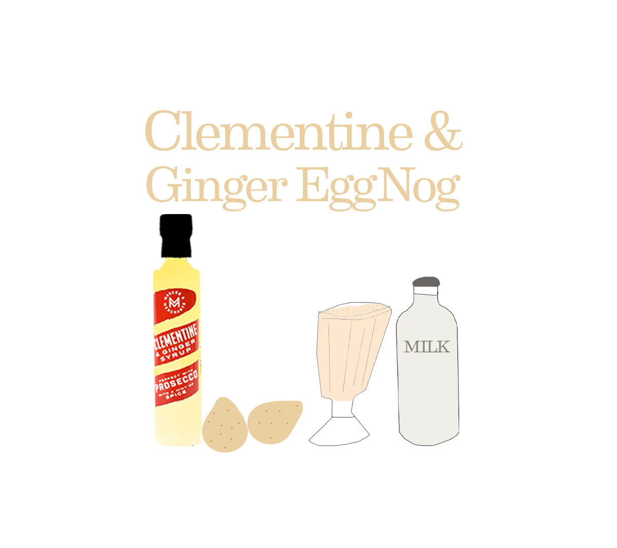Clementine & Ginger Eggnog