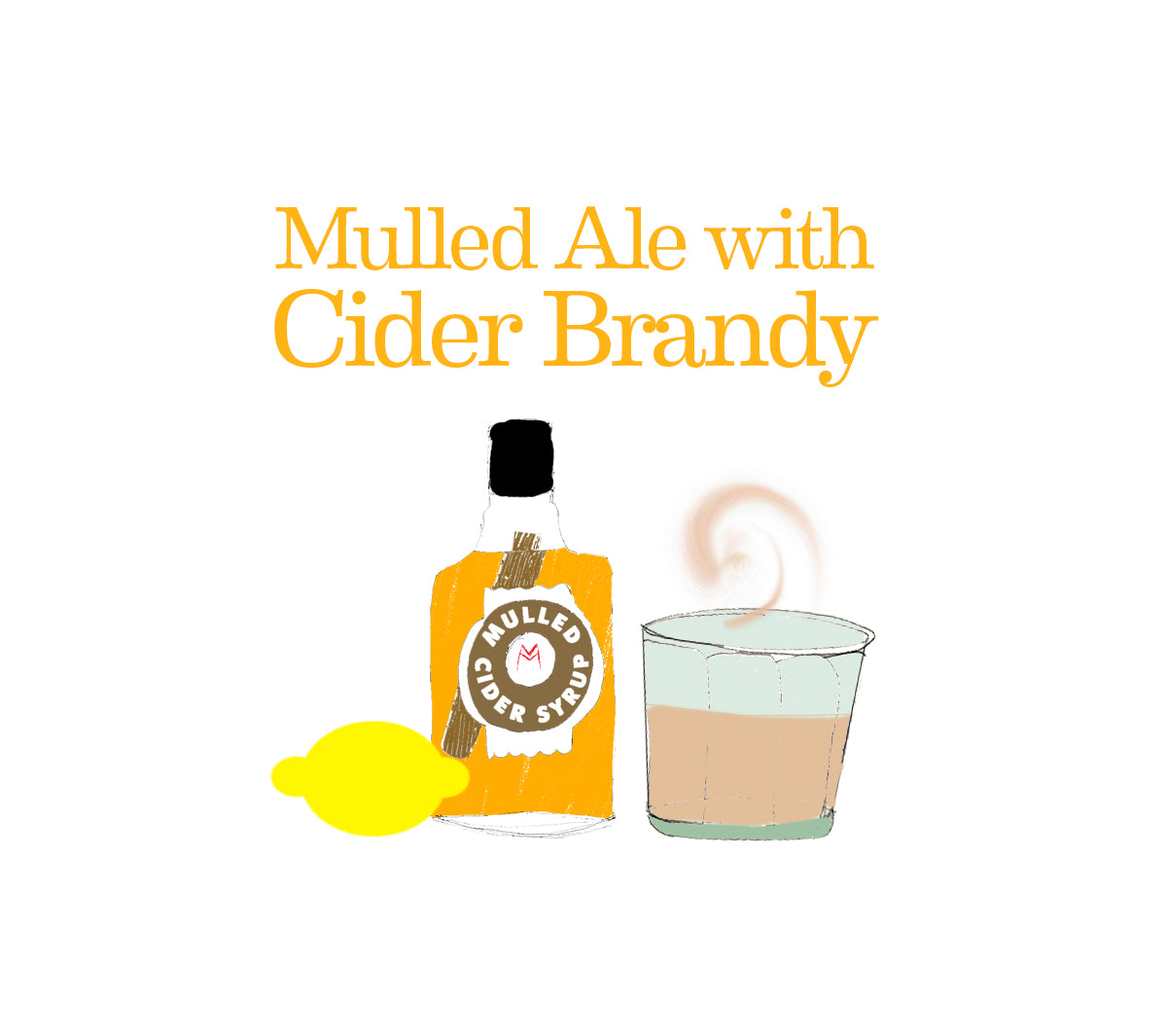 Mulled Ale with Cider Brandy