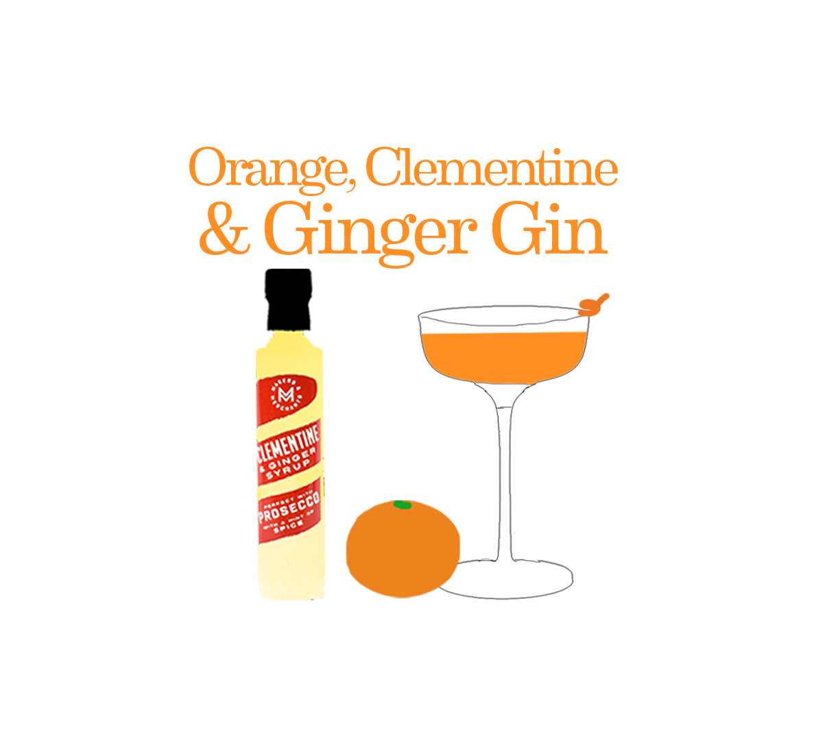 Orange, Clementine & Ginger Gin