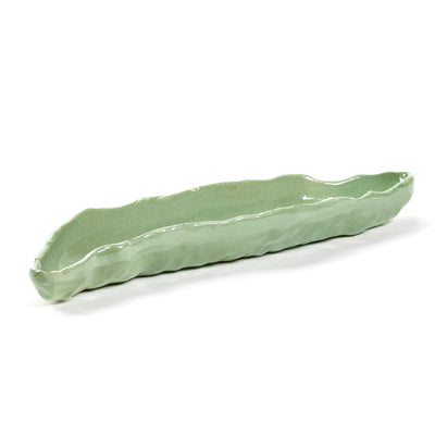a picture of  Long Leaf Serving Dish on makers and merchants website