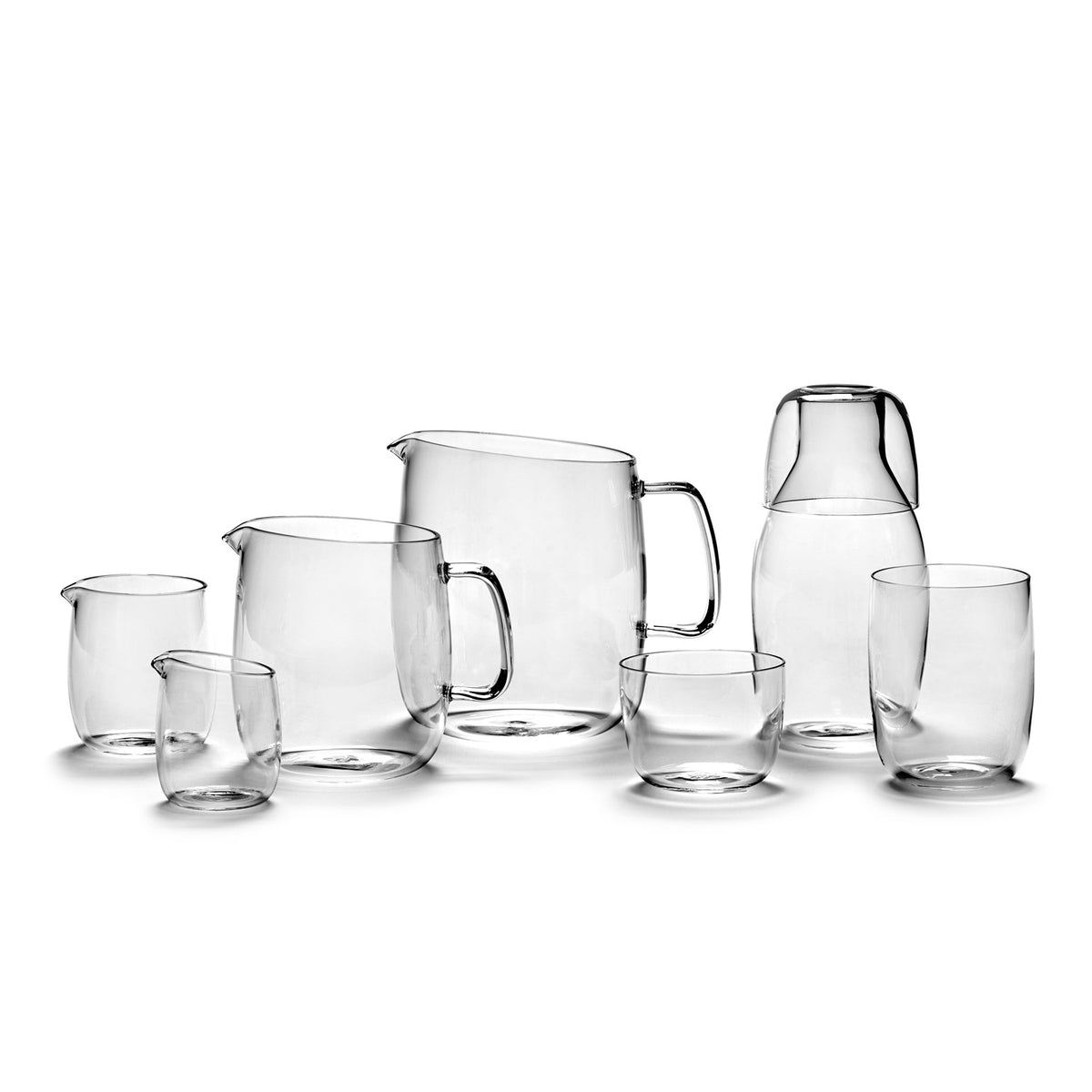 a picture of  Carafe & Low Glass on makers and merchants website