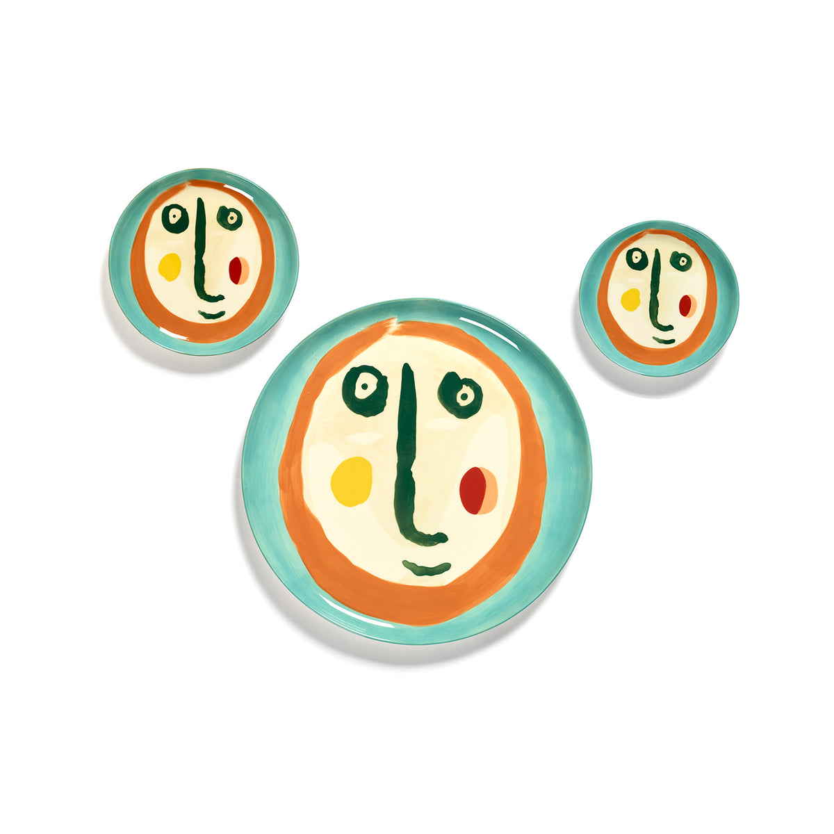 a picture of  Dessert Plate Face 2 on makers and merchants website