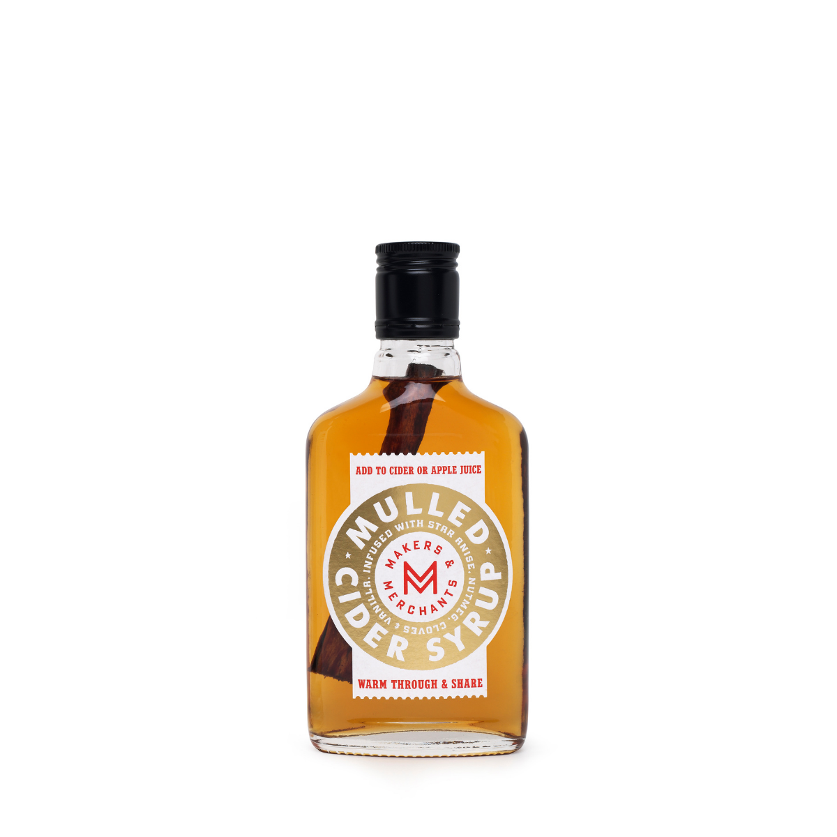 a picture of  Mulled Cider Syrup on makers and merchants website